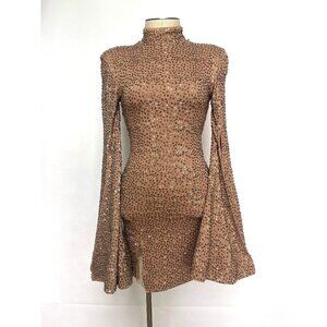 Sequin Mini Dress Size XXS Michael Costello x Revolve Mr.Gibson Cocktail Evening